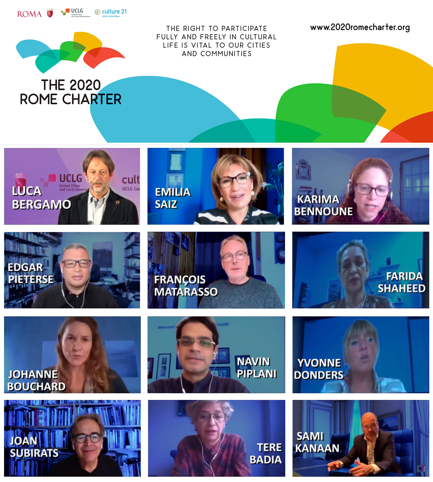 2020 Rome Charter - Relive the Conference
