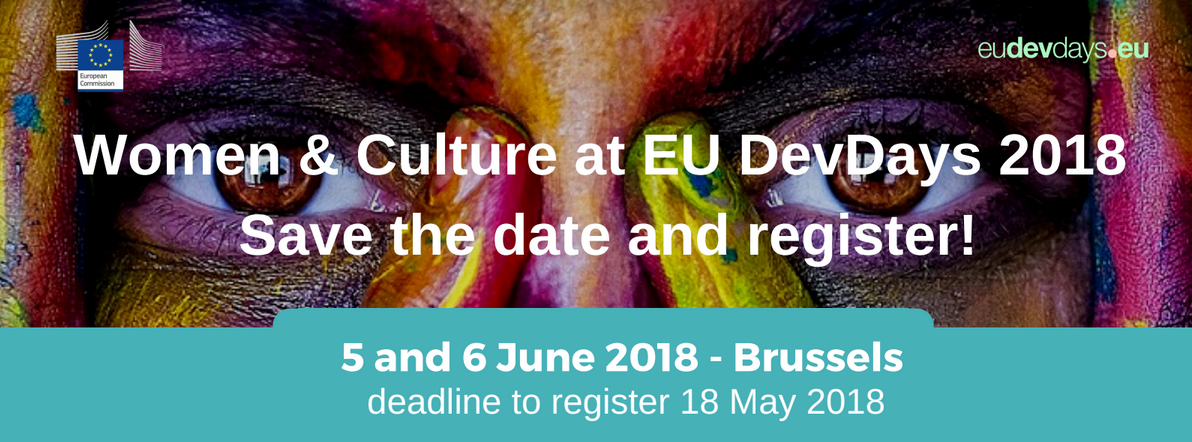 Women &amp; Culture at EU Dev Days 2018