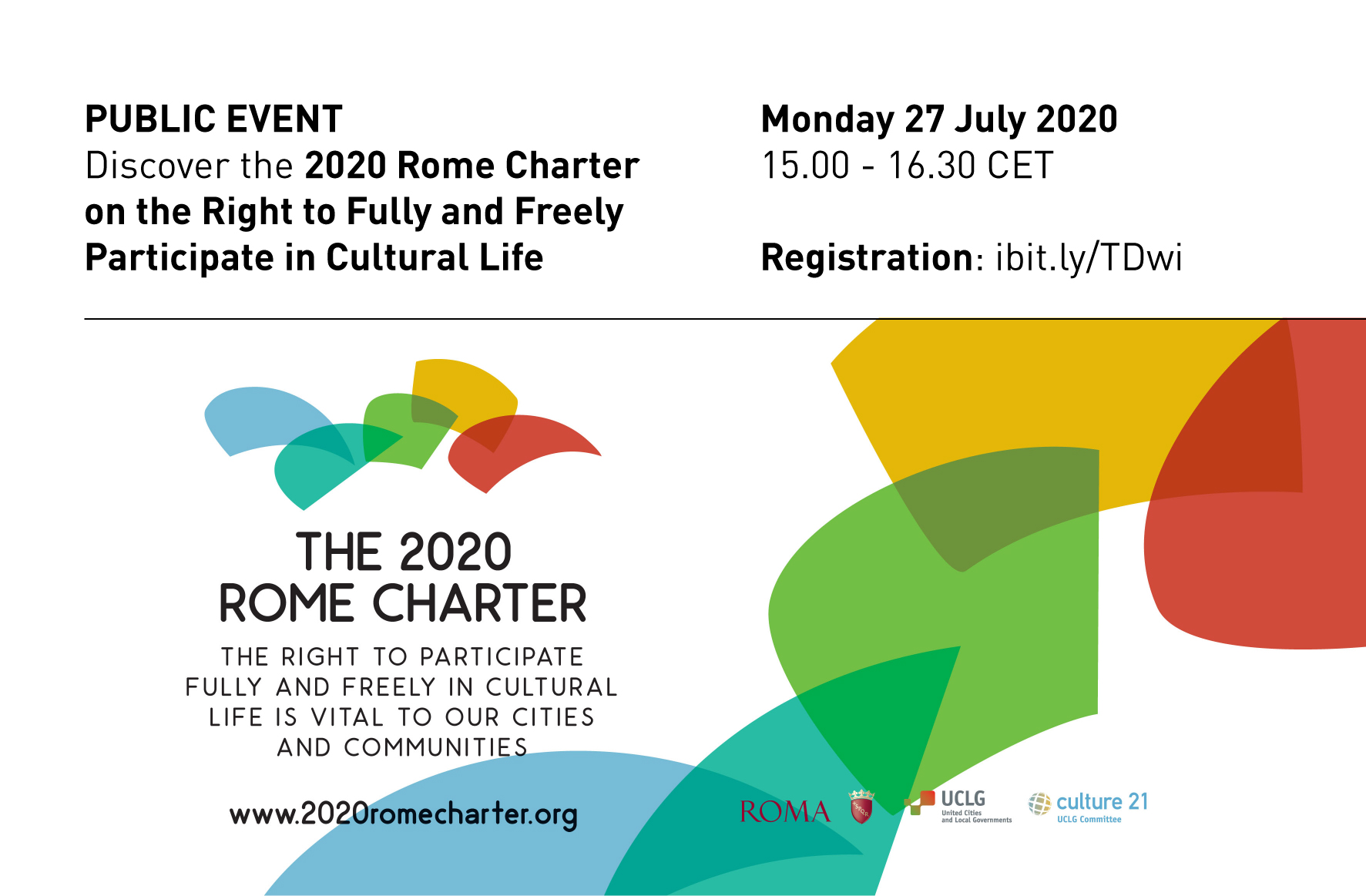 Public Event: Discover the 2020 Rome Charter