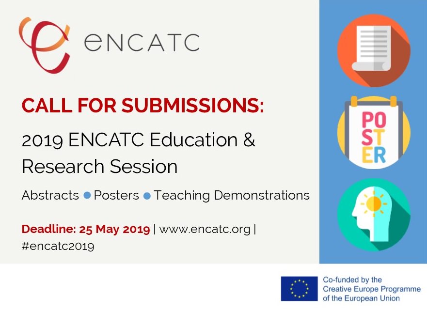 Call for submissions: 2019 ENCATC Education and Research Session