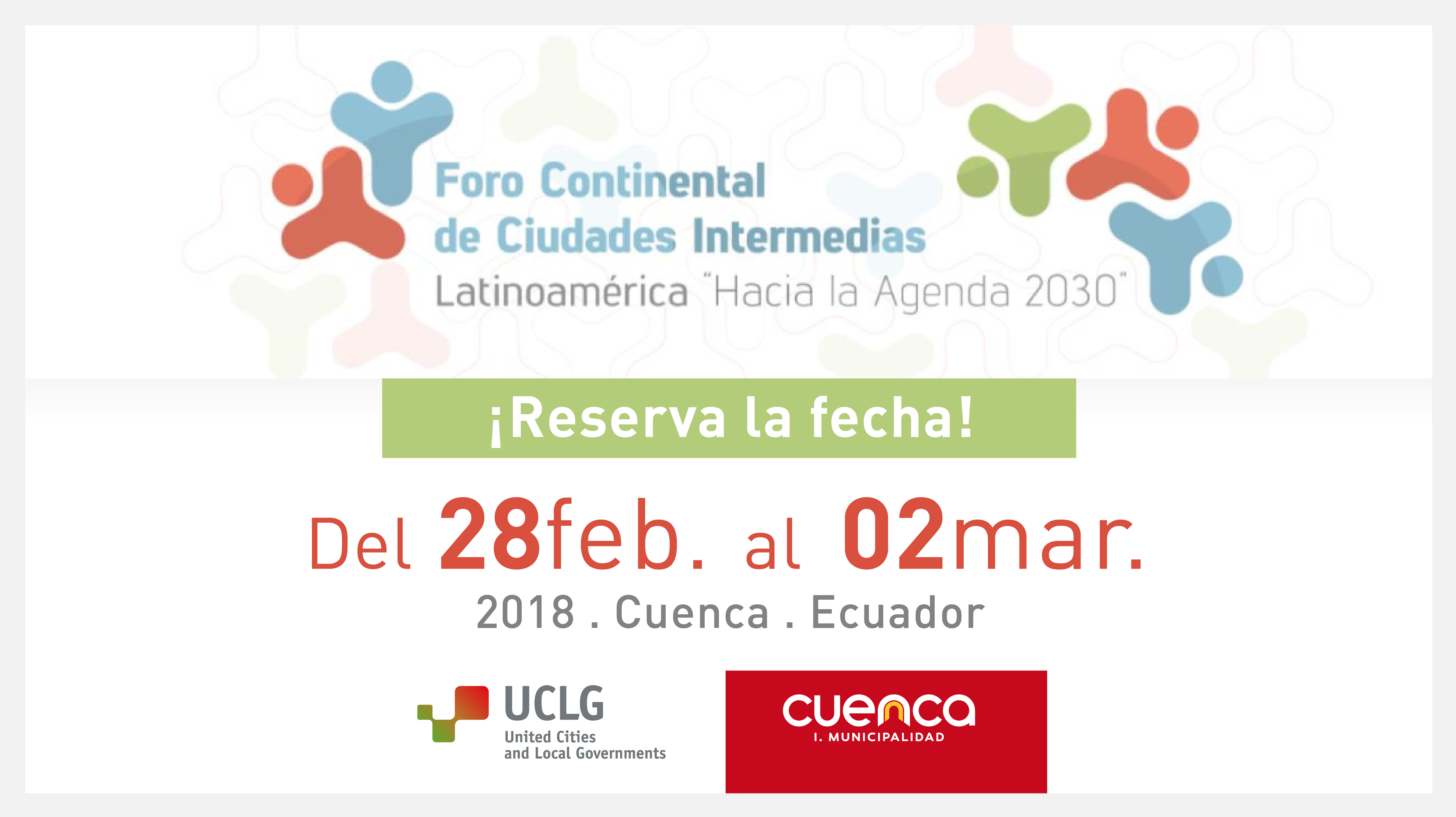 Continental Forum on Intermediary Cities: Latin-America "Towards the Agenda 2030"
