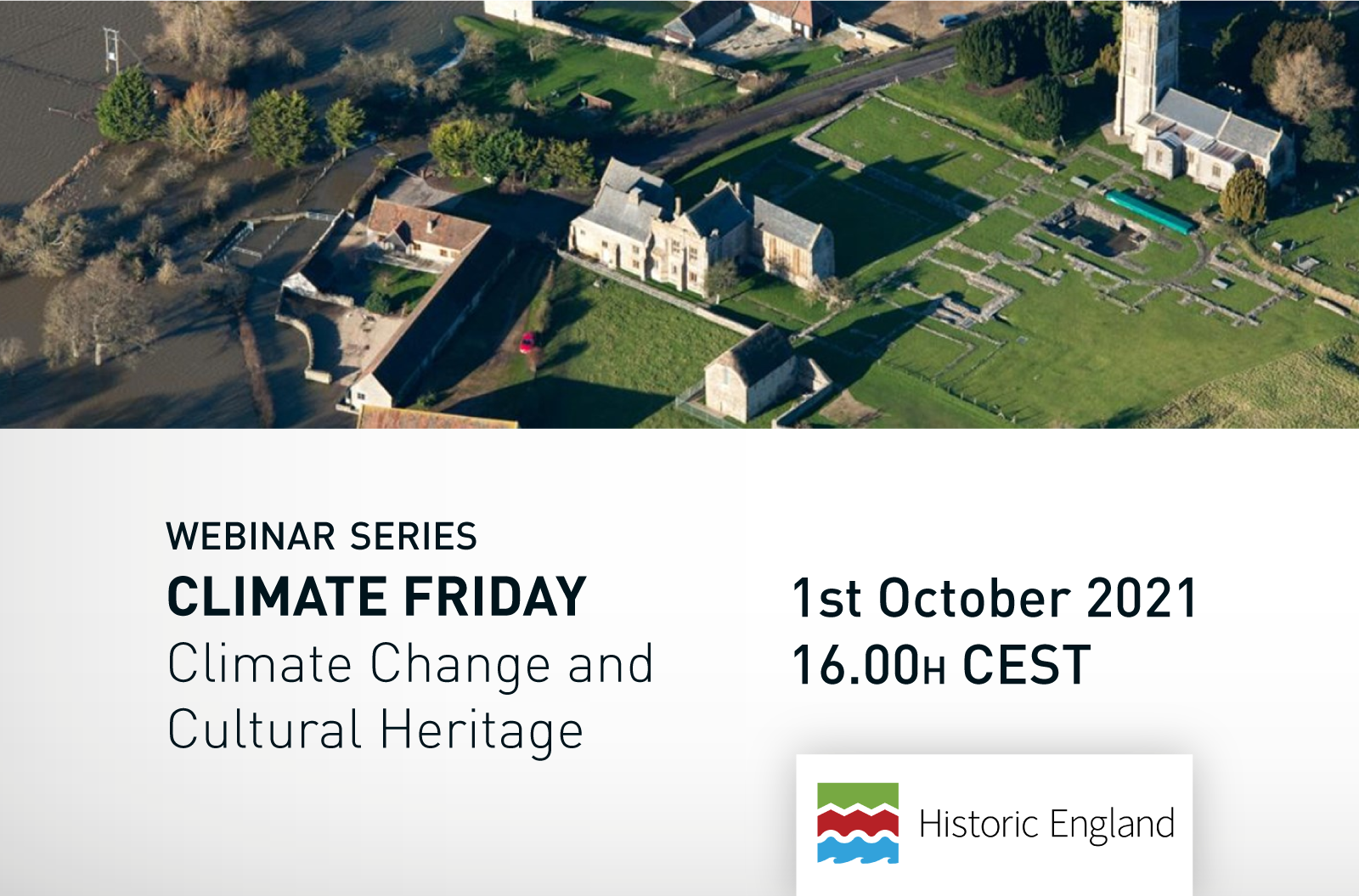 Climate Friday: Climate Change and Cultural Heritage Webinar Series