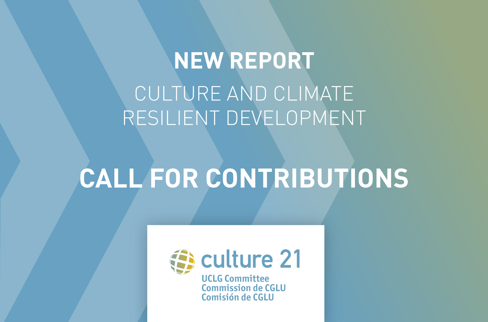 New report on culture and climate resilient development