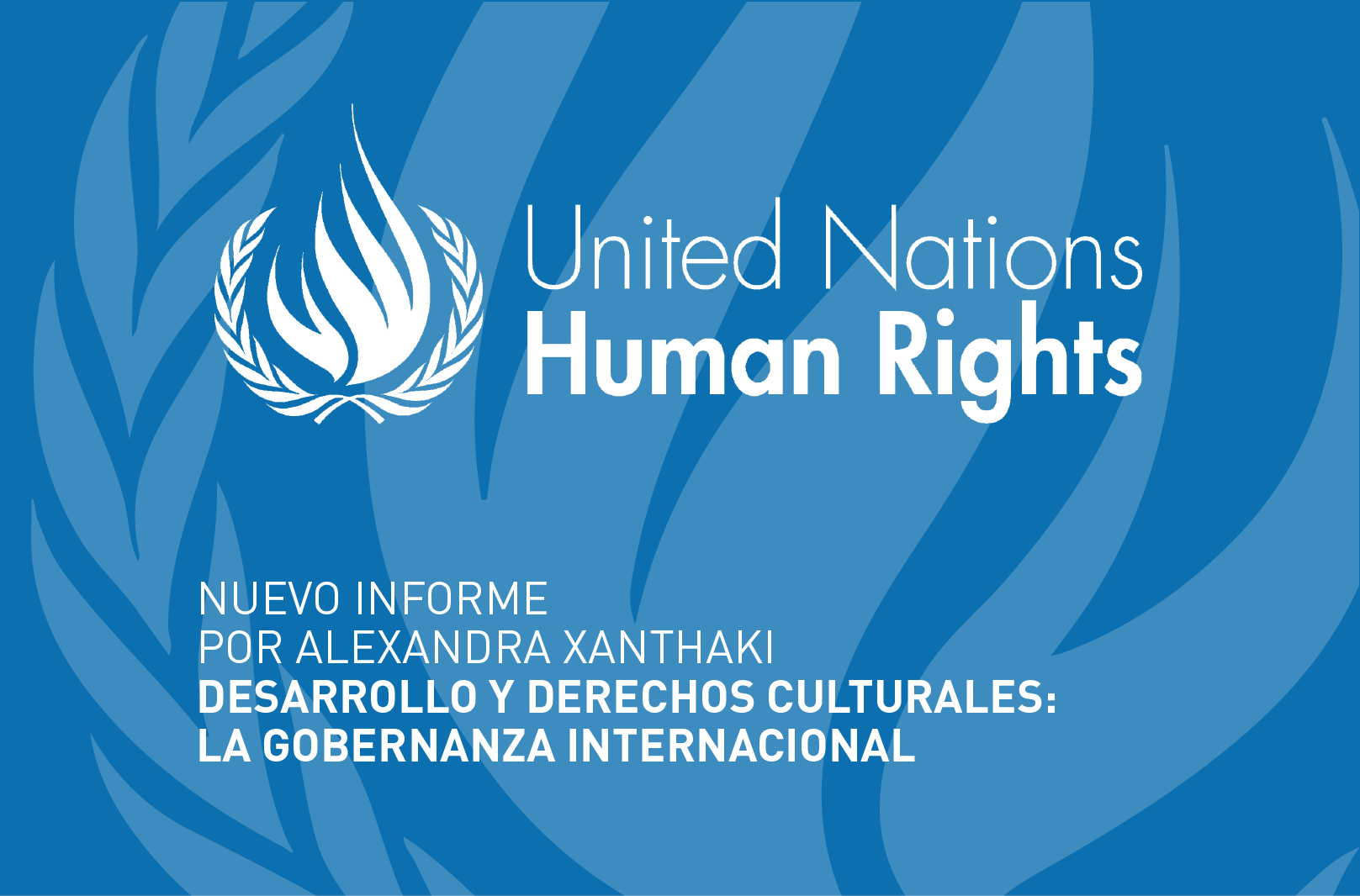 Nuevo informe de la UNSRCR