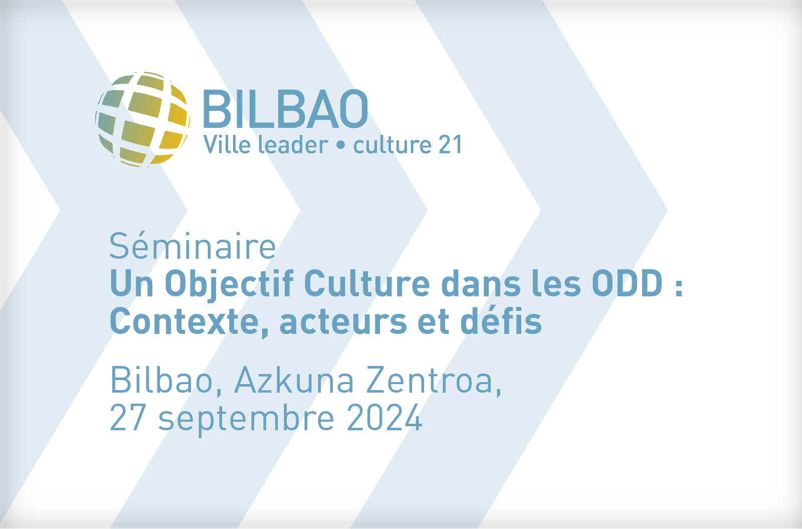 Séminaire à Bilbao