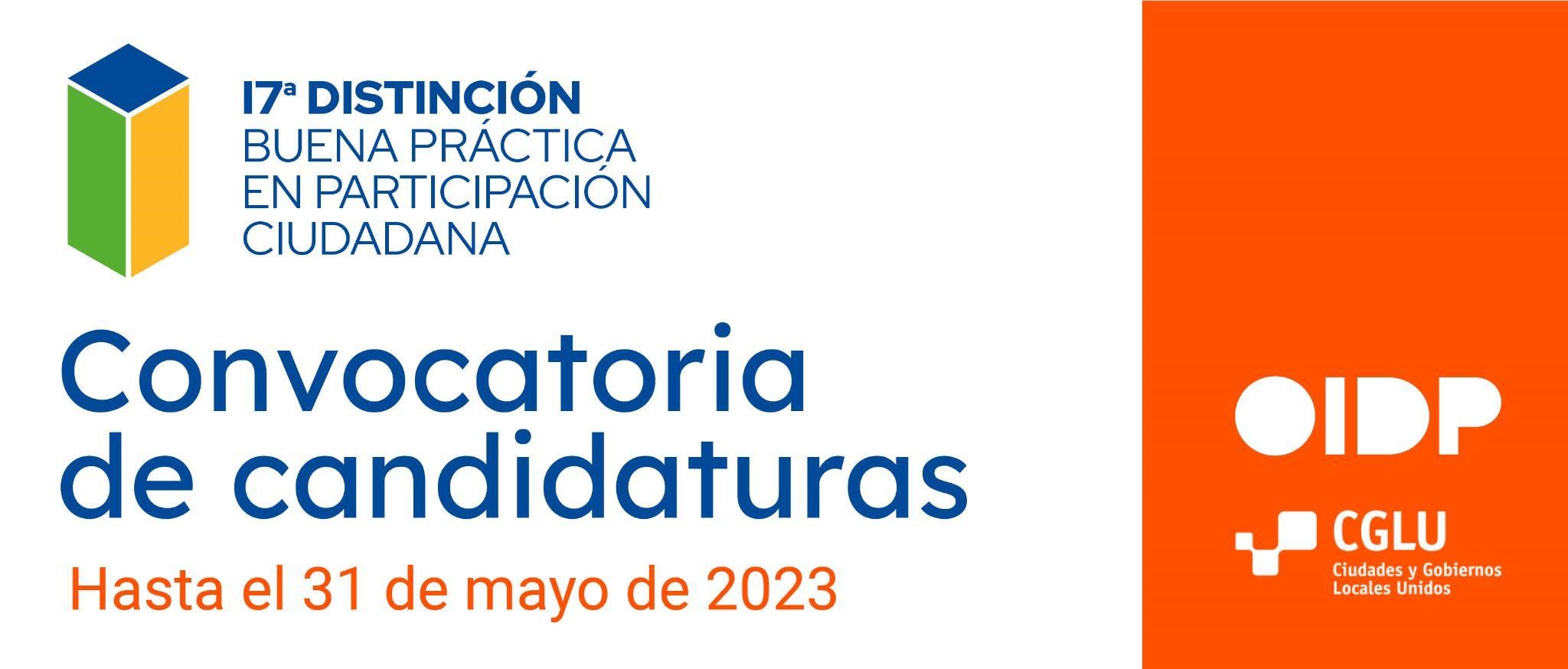 Premio OIDP sobre la participación ciudadana