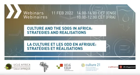 Webinar: Culture in the SDGs in Africa