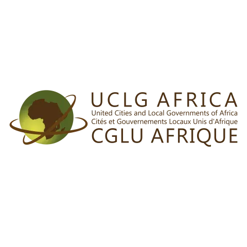 Logo UCLG-Africa bilingue FRA et ENG