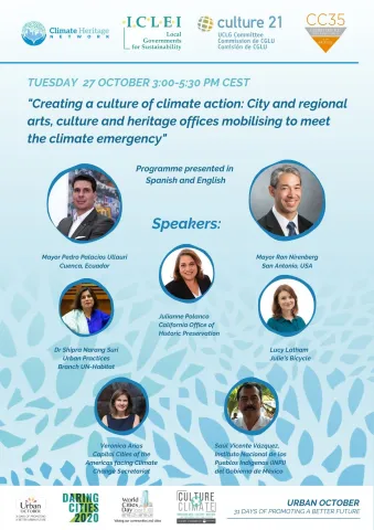 City Arts, Culture and Heritage Agencies Meeting the Climate Emergency