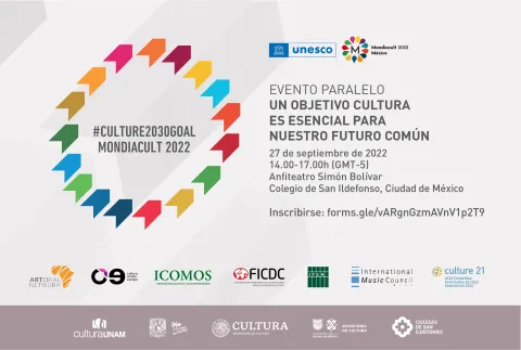 Un Objetivo Cultura es esencial para nuestro Futuro Común