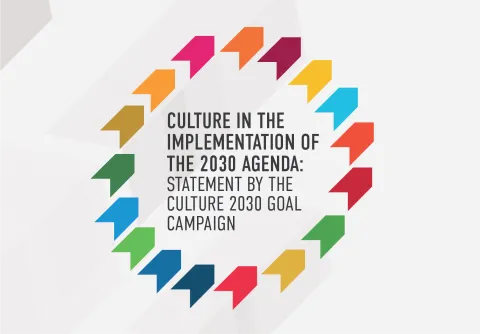 #Culture2030goal COVID-19 Statement
