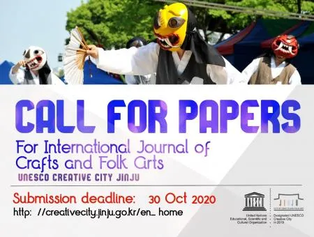 Convocatoria - Revista para las Artesanías y las Artes Populares de Jinju