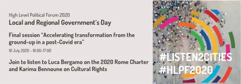 Cultural Rights at HLPF 2020