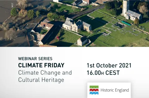 Climate Friday: serie de webinars sobre el Cambio Climático y el Patrimonio Cultural