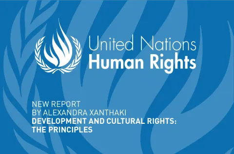 New report on Cultural Rights and Development