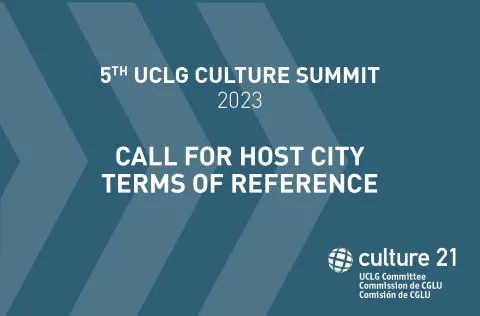 5ª Cumbre de Cultura de CGLU: Términos de Referencia