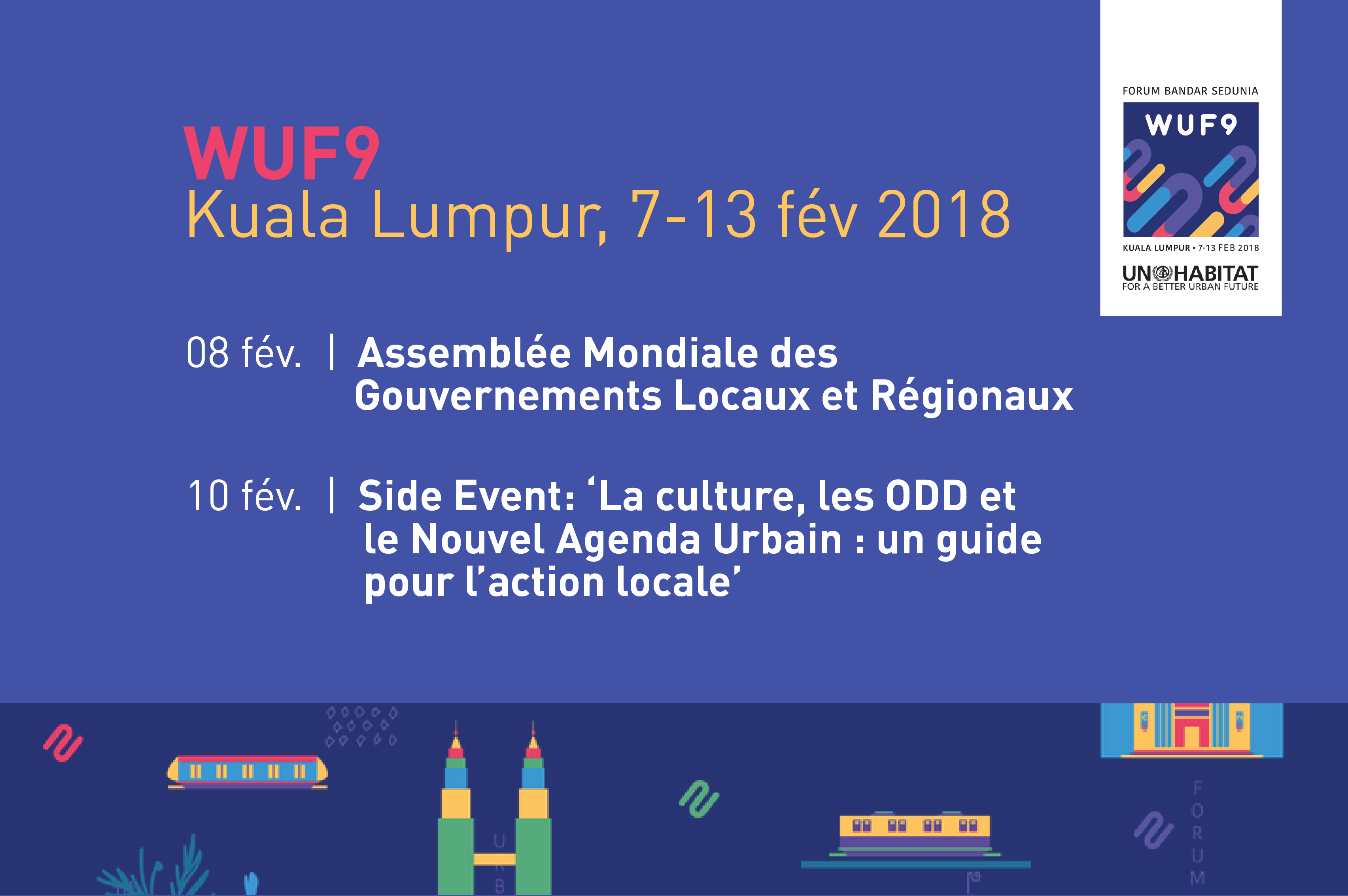 La culture au WUF9