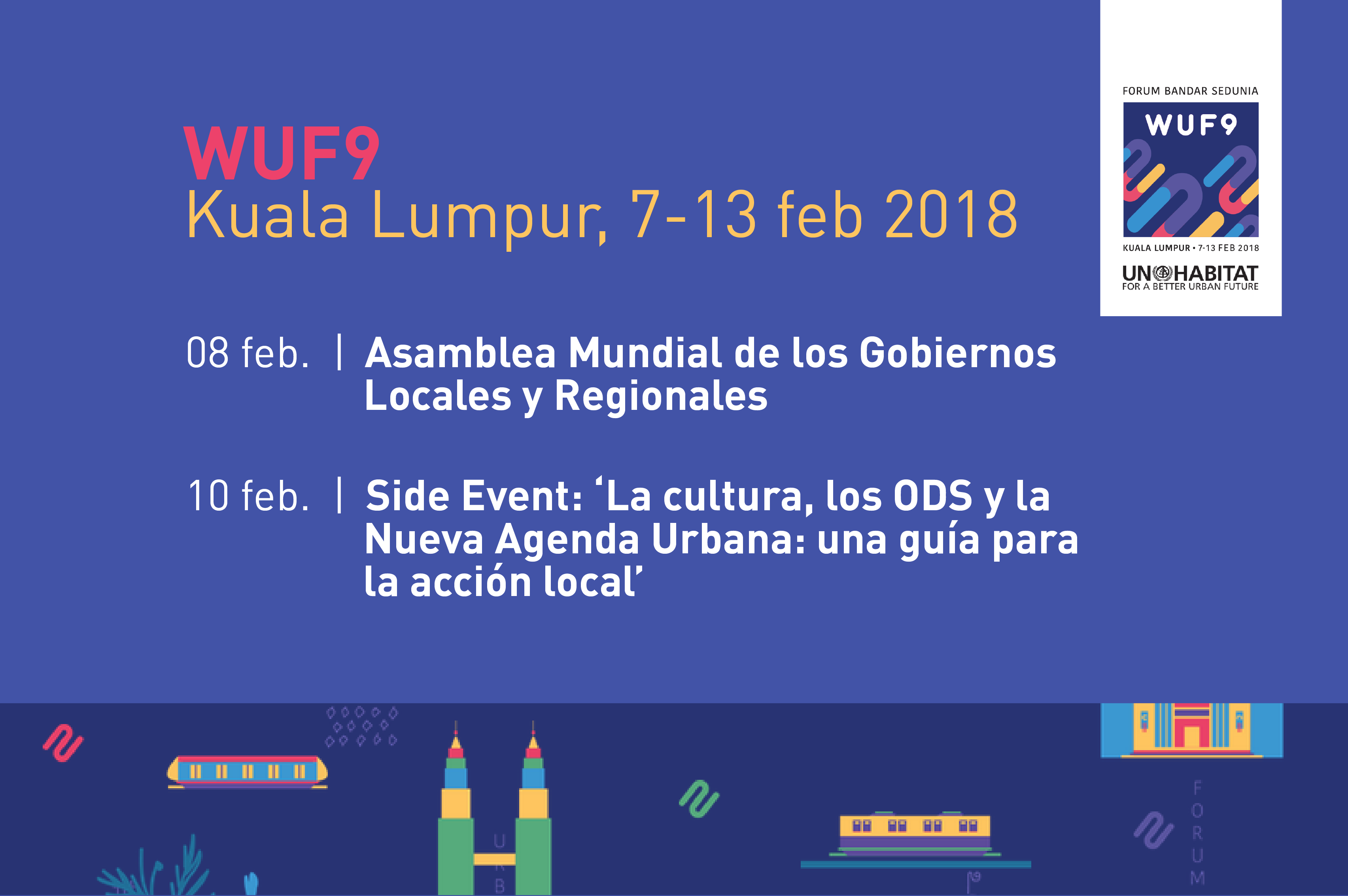 La cultura en el WUF9