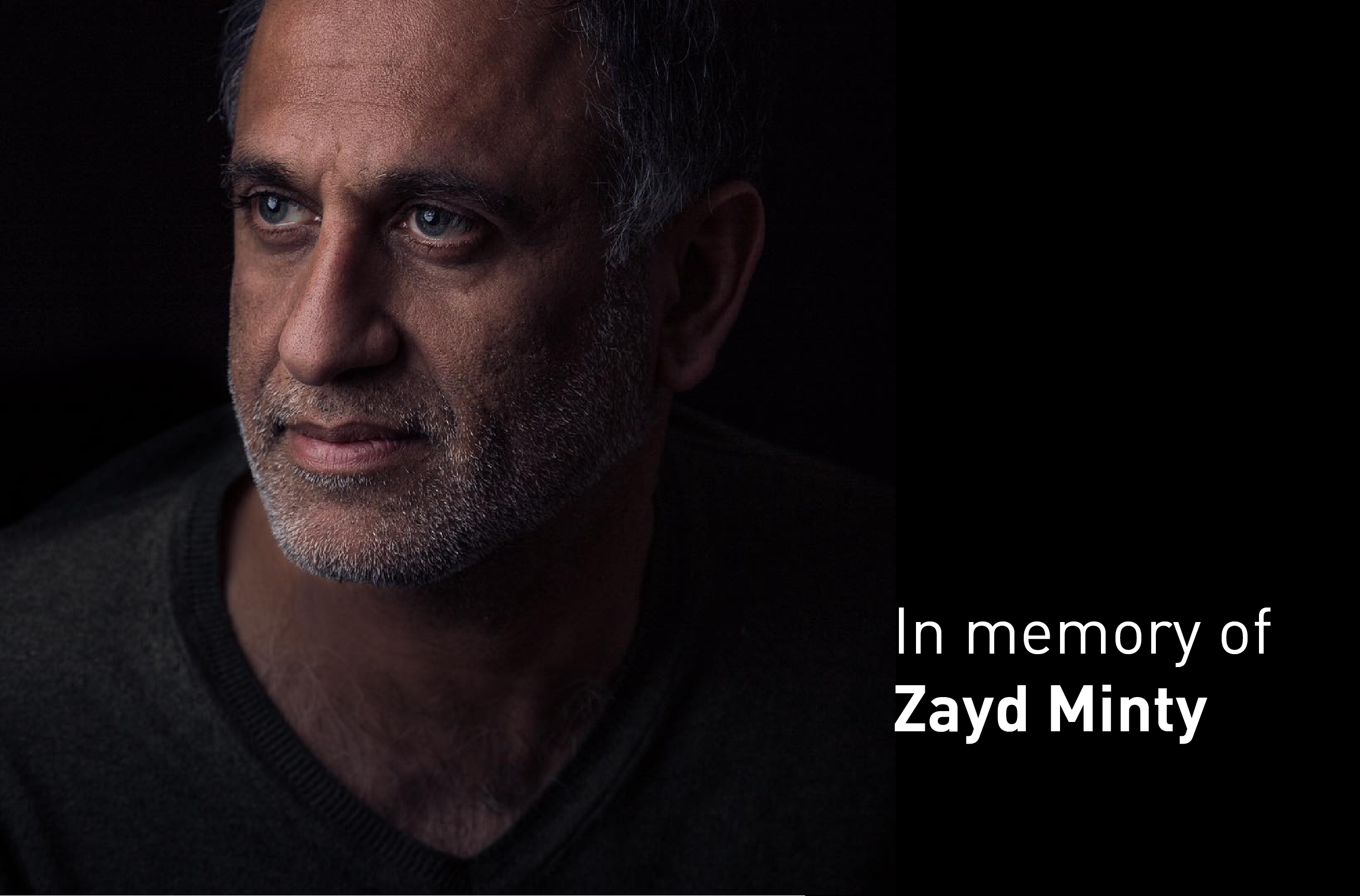 À la mémoire de Zayd Minty